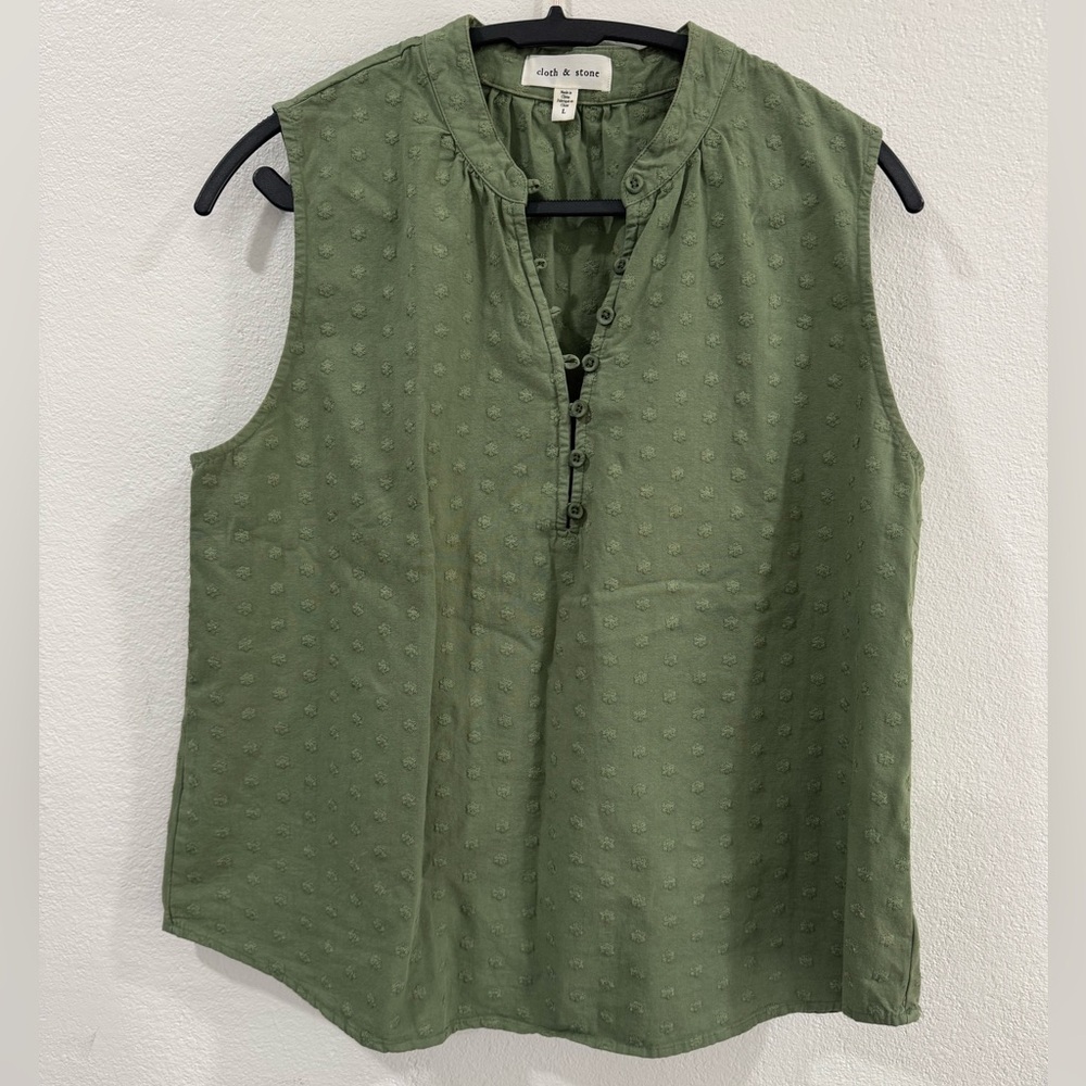 Anthropologie Size L Cloth & Stone shirt top